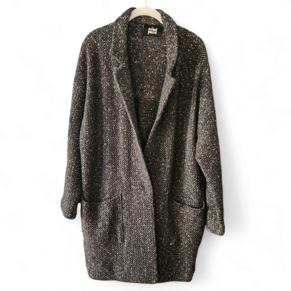 SumiSumi alpaca wool blend Knit Jacket. Size S oversized Korean streetwear warm